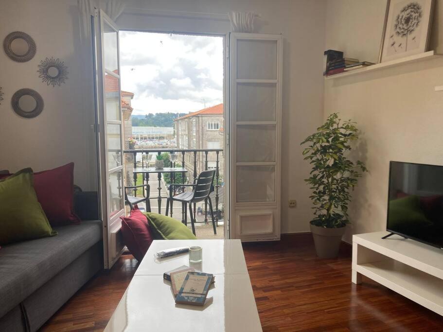 ポンテベドラHyp - A Casa Do Correo Vello - O Balconアパートメント エクステリア 写真